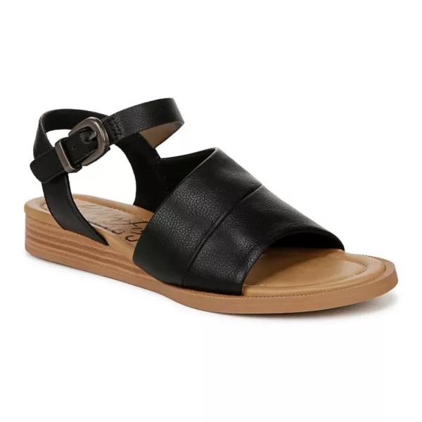 Женские босоножки на танкетке Ardice Blowfish Malibu, цвет black faux