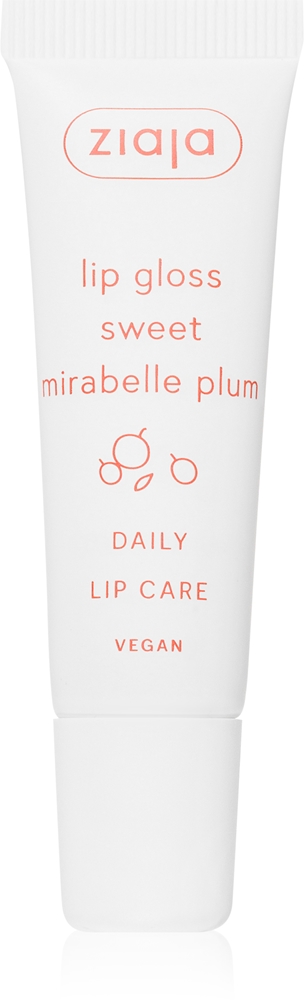 

Питательный блеск для губ с ароматом сливы «Сладкая мирабель» Ziaja, 12 мл