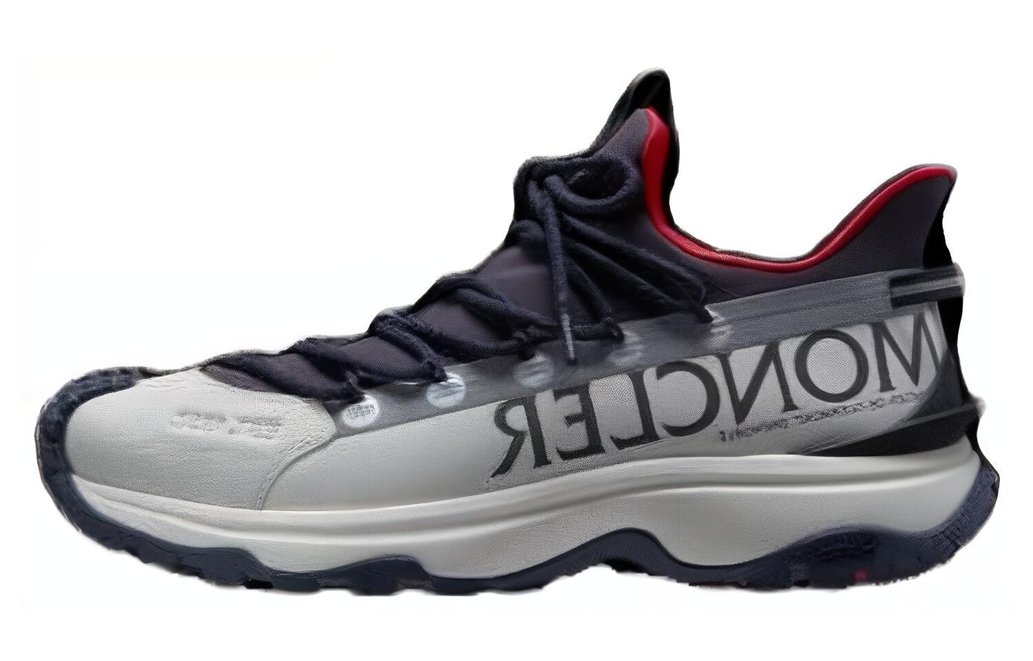 

Кроссовки Trailgrip Lite 2 на шнуровке Moncler, цвет Gray Black