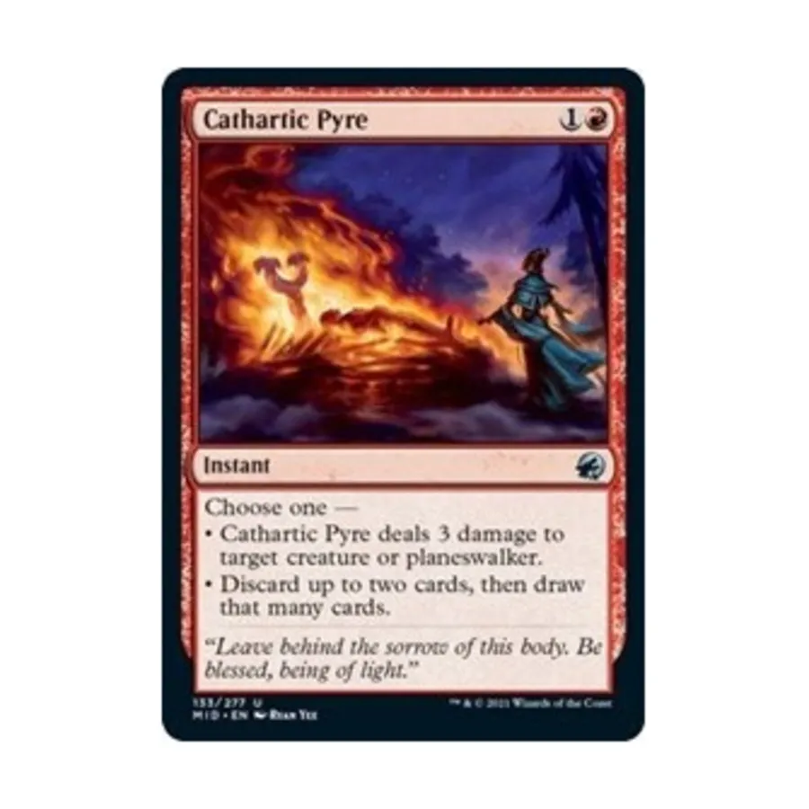 

CCG Катарсический костер (U), MTG - Innistrad - Midnight Hunt