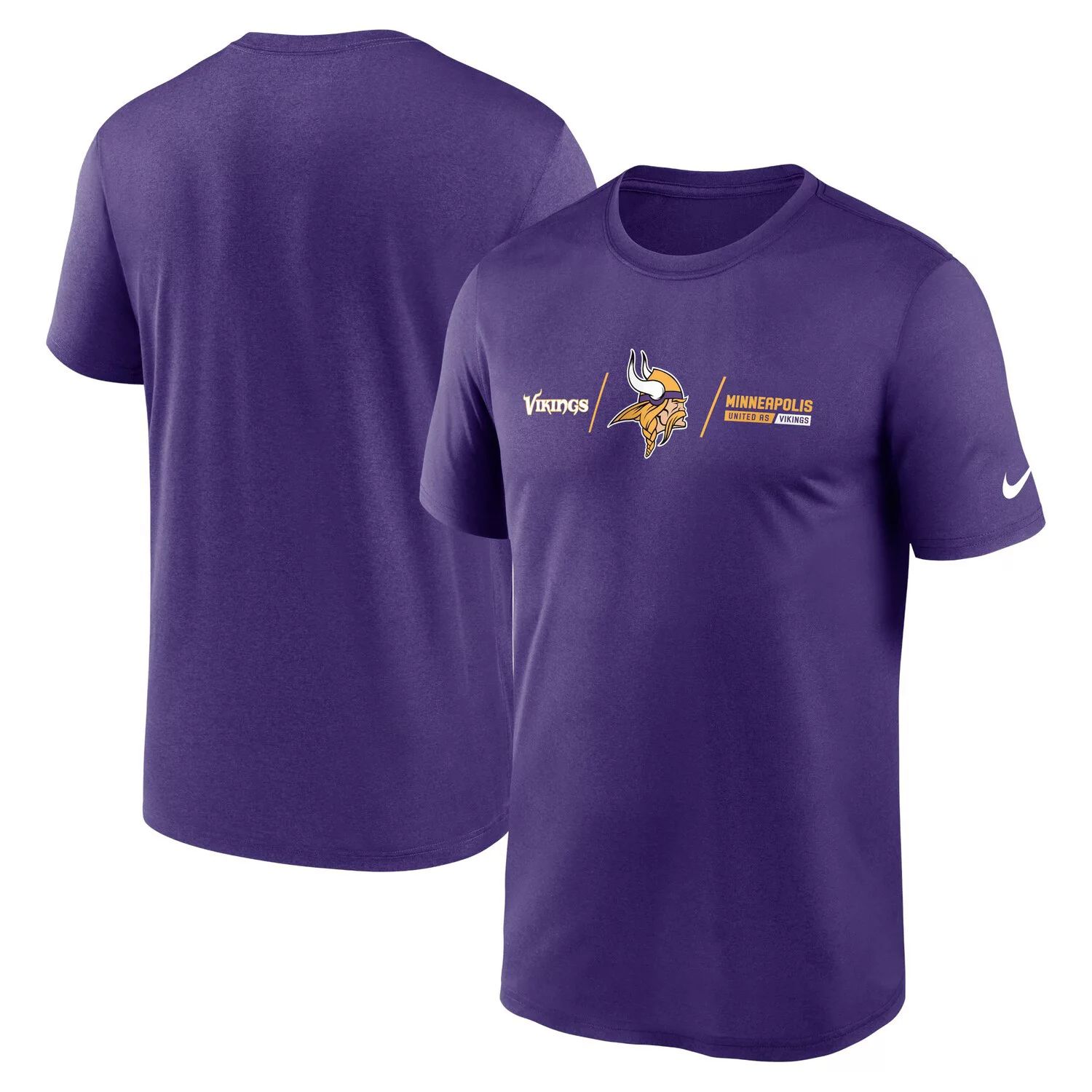 

Мужская фиолетовая футболка Minnesota Vikings Horizontal Lockup Legend Performance Nike, Фиолетовый, Мужская фиолетовая футболка Minnesota Vikings Horizontal Lockup Legend Performance Nike