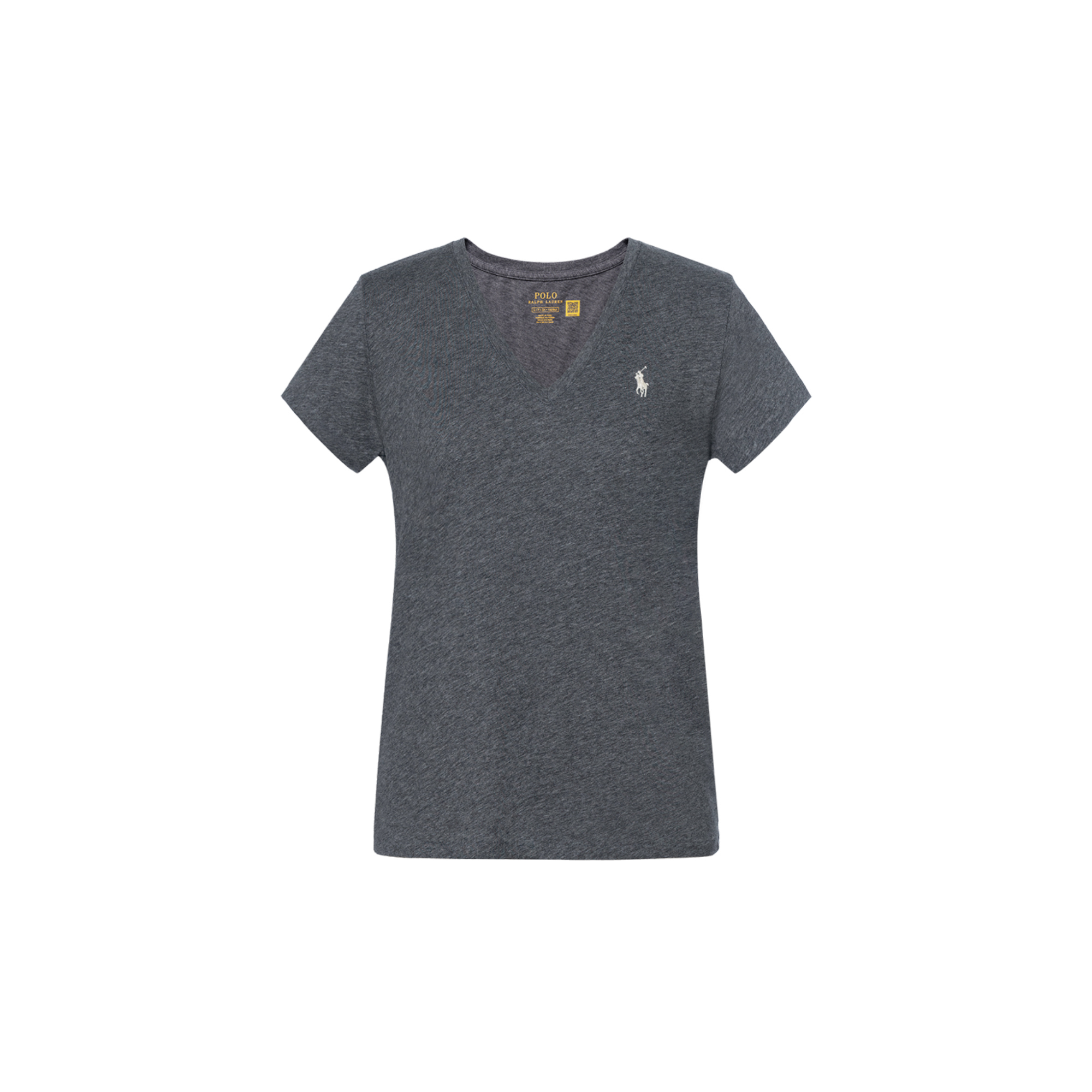

Футболка женская серая Polo Ralph Lauren, серый