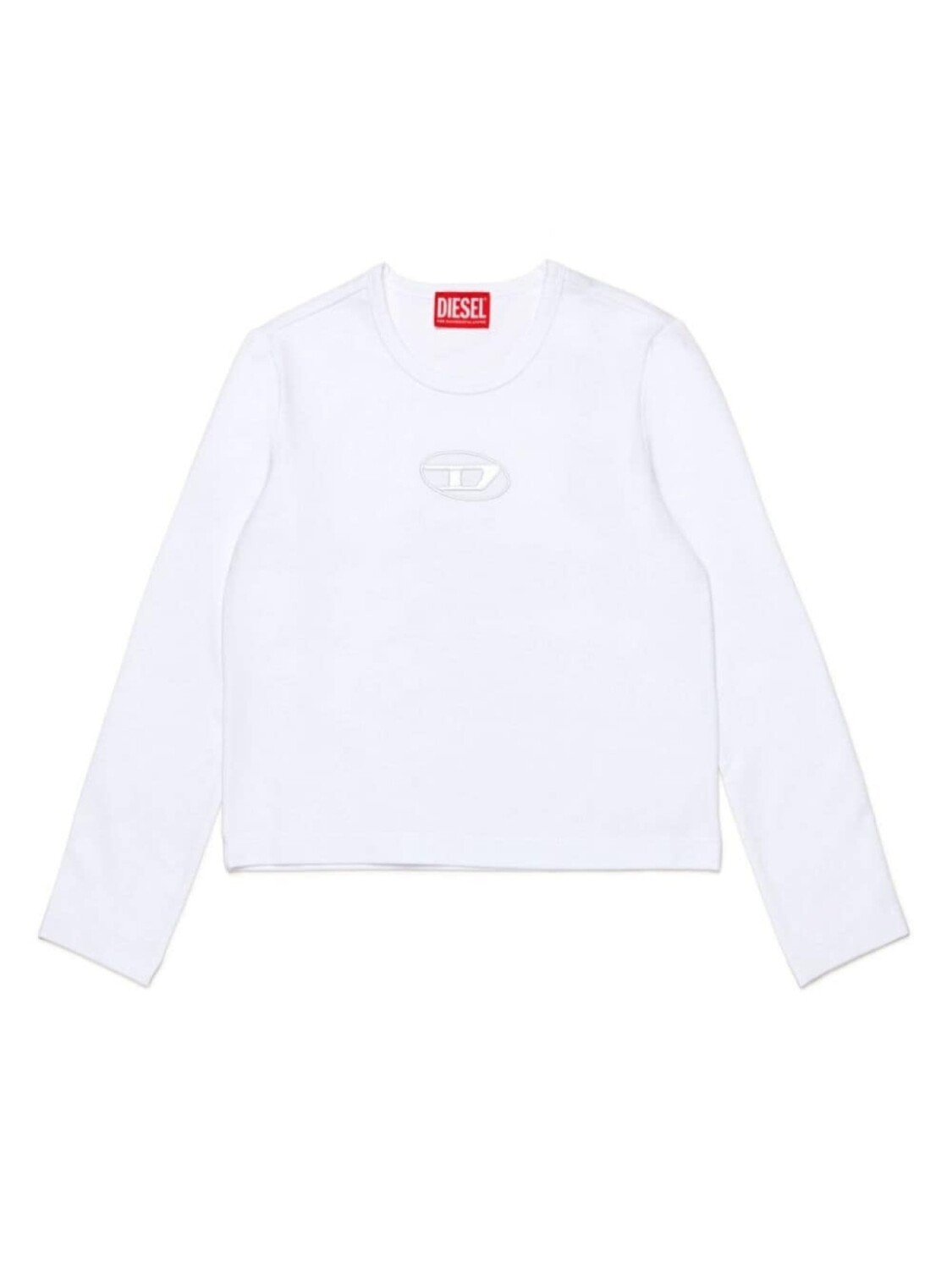 

Diesel Kids футболка Oval D из джерси, белый