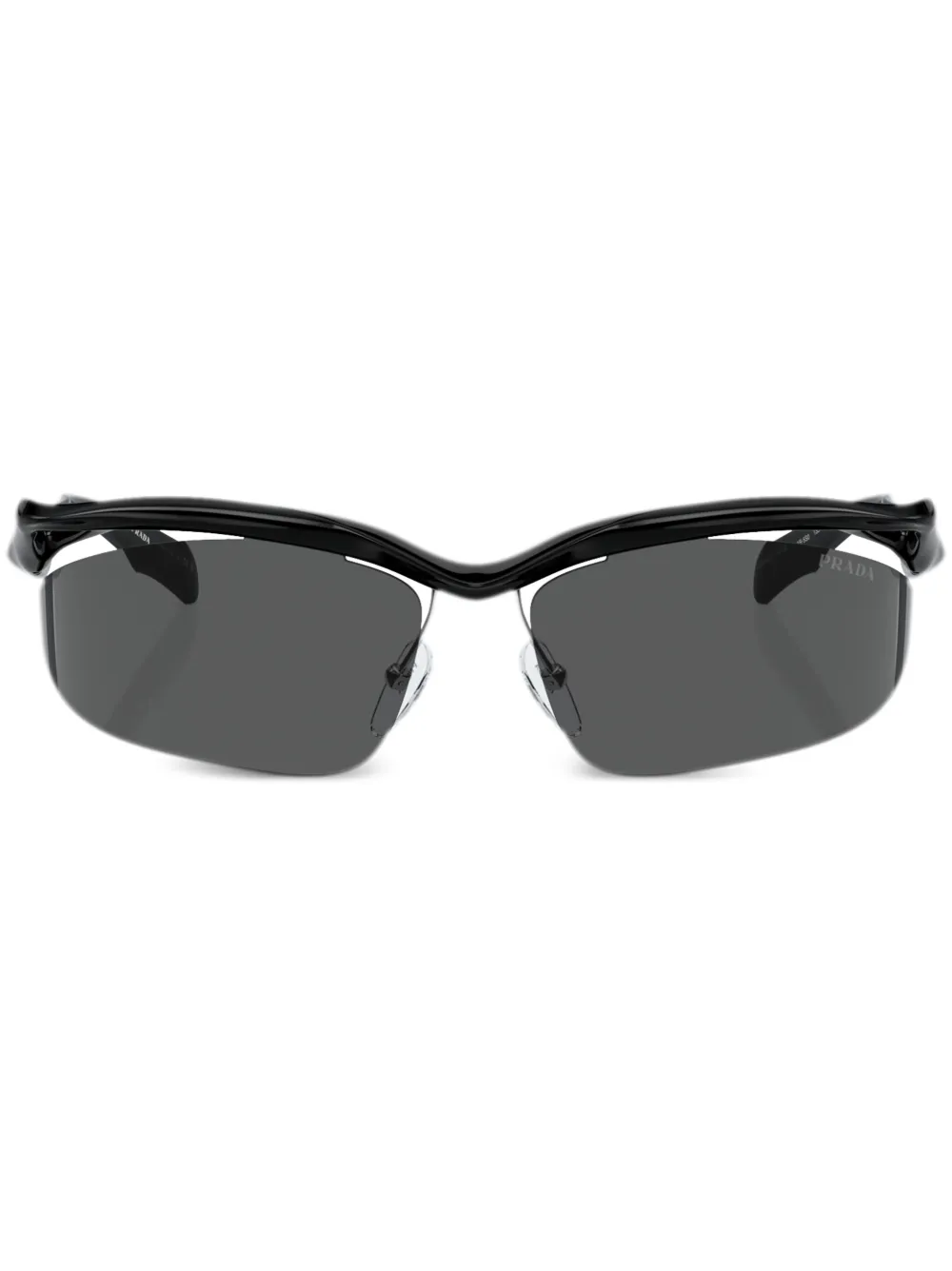 

Солнцезащитные очки Prada PR A25S в геометричной оправе Prada Eyewear, черный