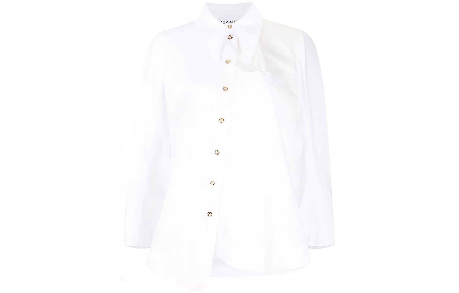 

Футболка женская белая GANNI