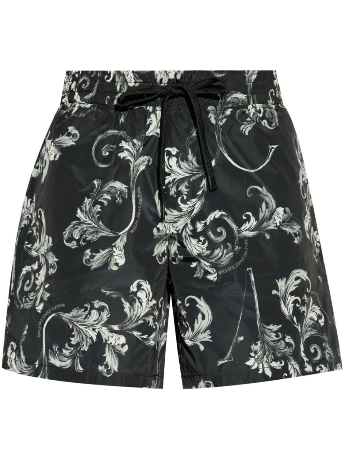 

Versace Jeans Couture шорты с узором Barocco, черный