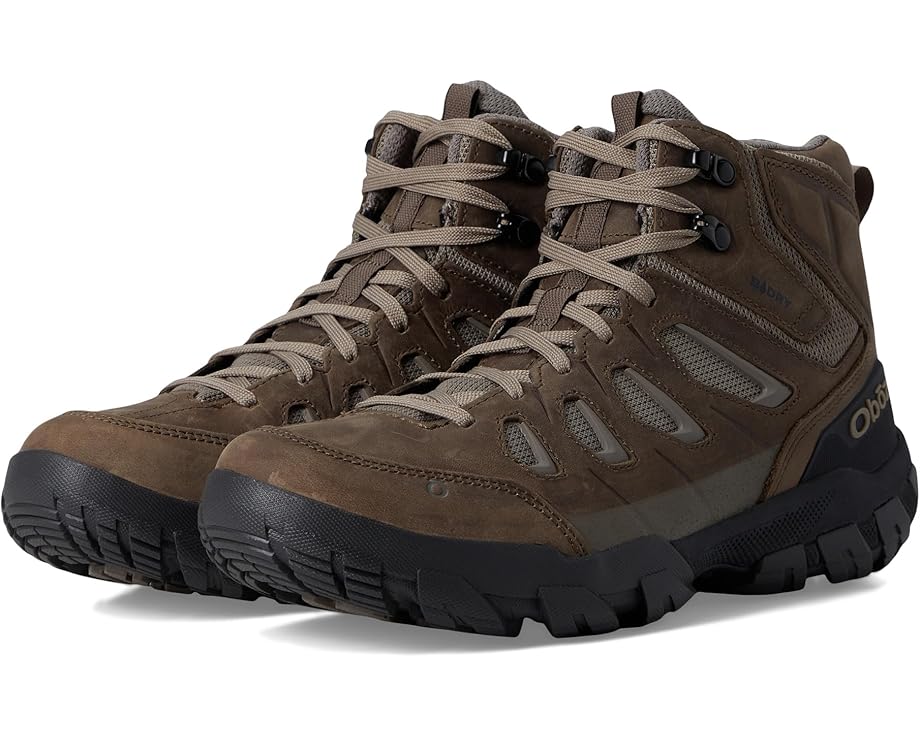 

Походные ботинки Oboz Sawtooth X Mid B-DRY, цвет Classic Brown