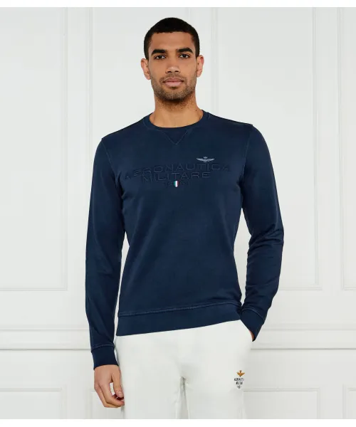 

Толстовка Regular fit Aeronautica Militare, синий