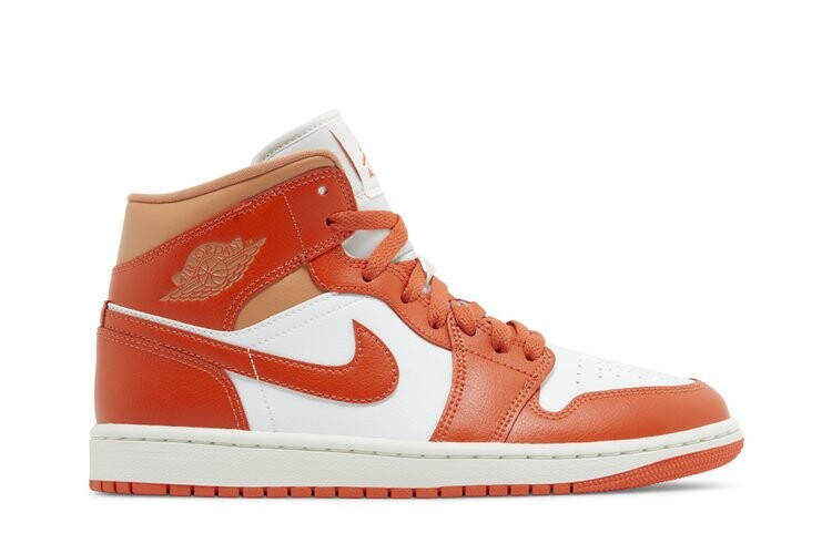 Кроссовки Air Jordan Wmns Air Jordan 1 Mid, оранжевый