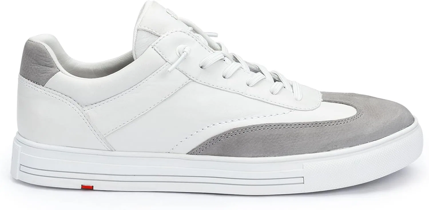 Мужские низкие кроссовки LLOYD Edik со свободной стелькой, Grey / White — фото 4