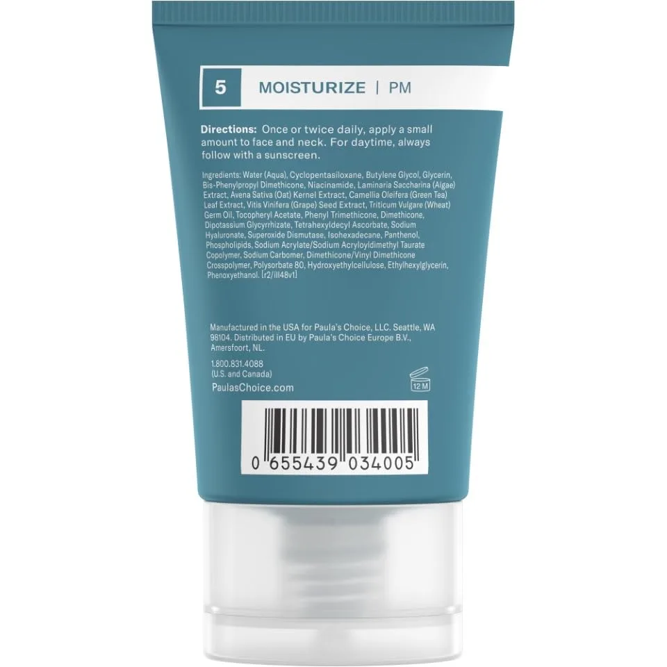 Крем для лица SPF PAULA'S CHOICE SKIN BALANCING Invisible Finish Gel Face Moisturizer с ниацинамидом и гиалуроновой — фото 2