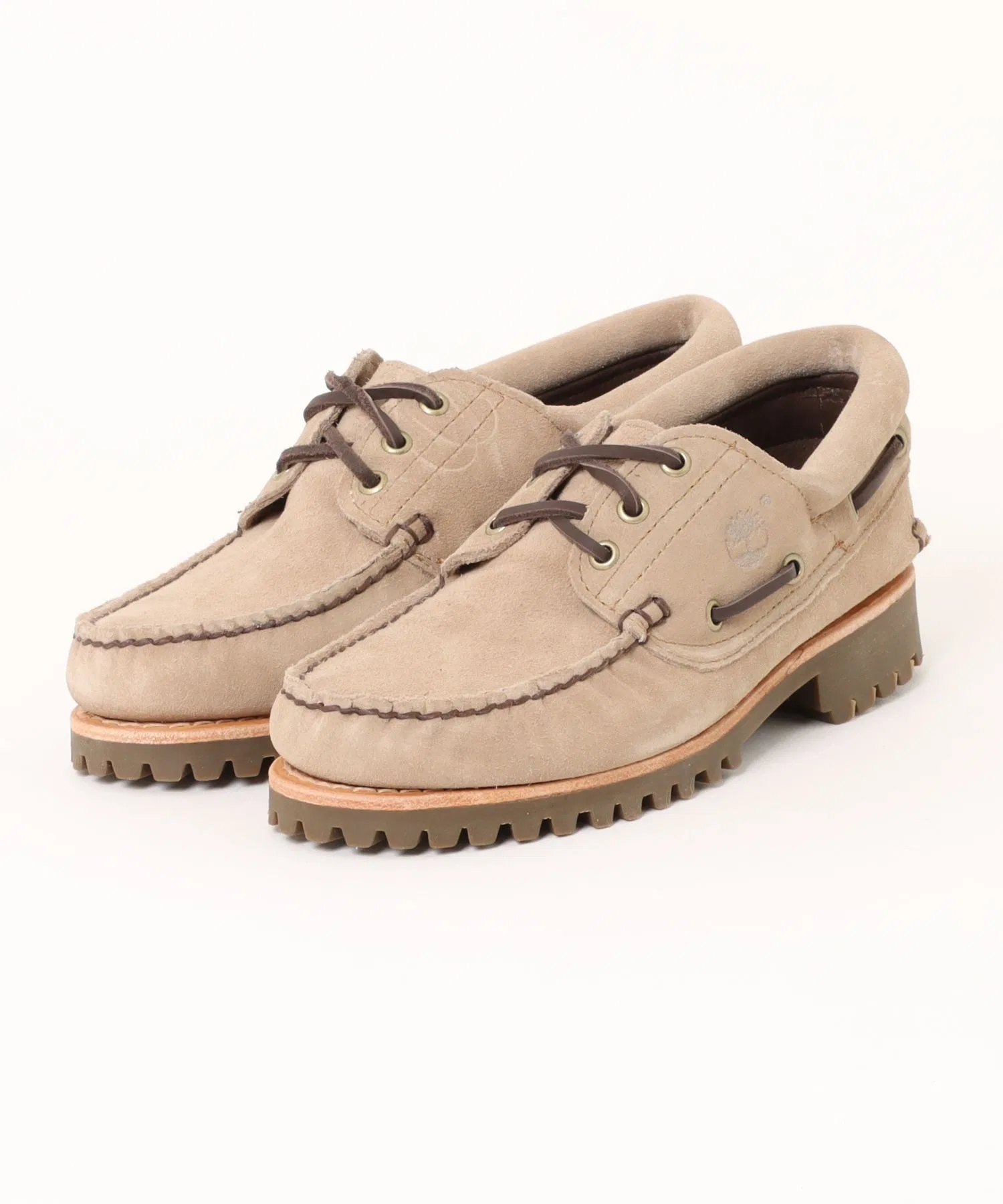 Мужские мокасины Timberland 3-EYELET CLASSIC RUGSOLE замшевые серые