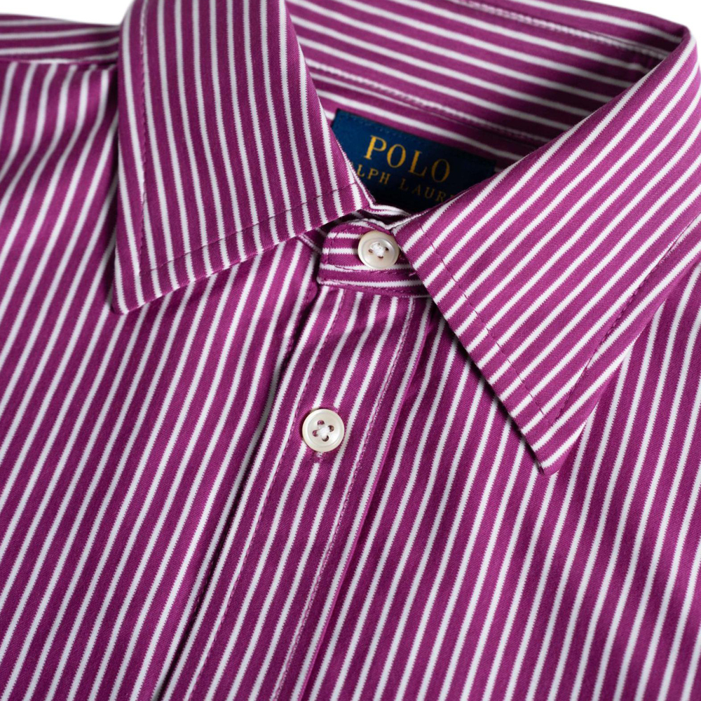 Polo Ralph Lauren Женская фиолетовая рубашка — фото 4