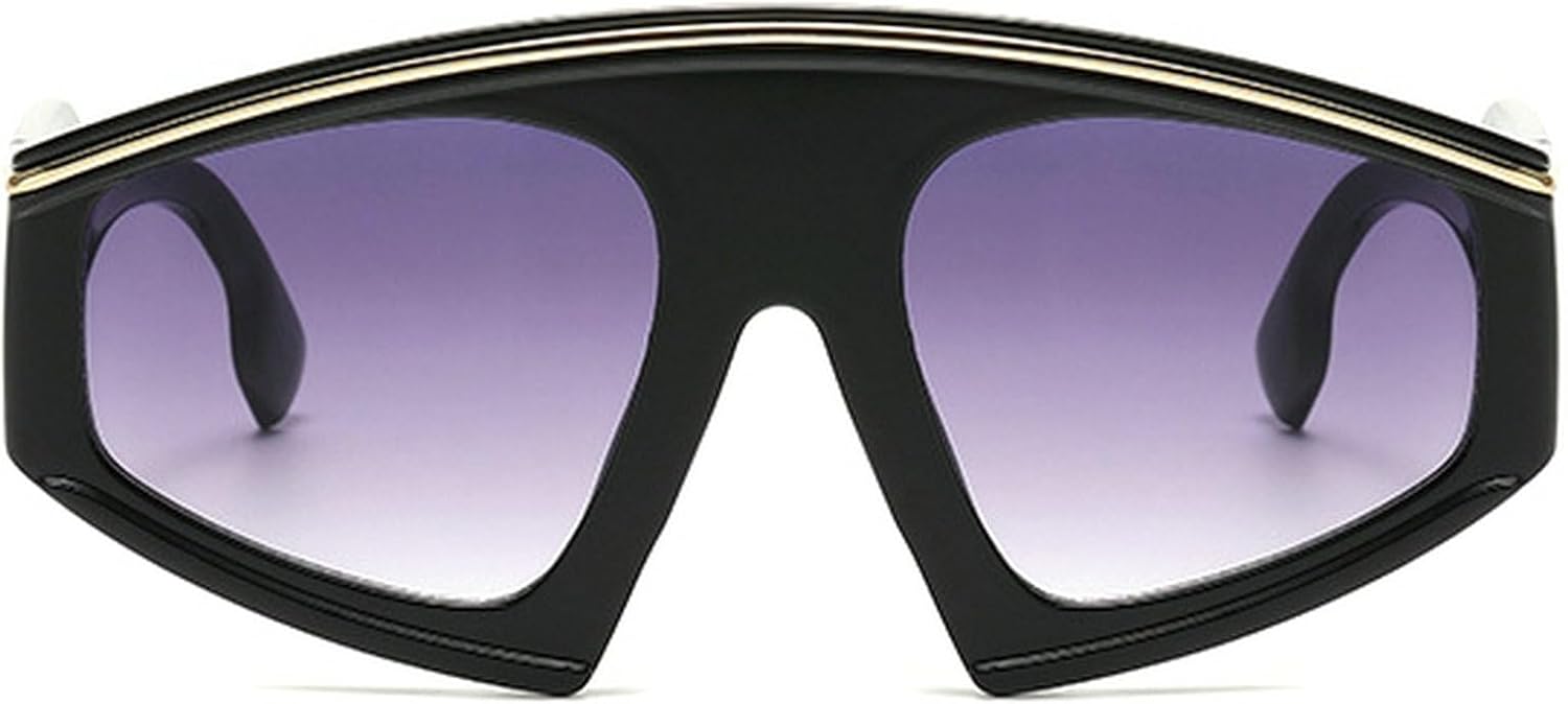 

Крупные солнцезащитные очки для мужчин и женщин, модные солнцезащитные очки неправильной формы, ретро-квадратные солнцезащитные очки, женские винтажные черные очки mincl, C3