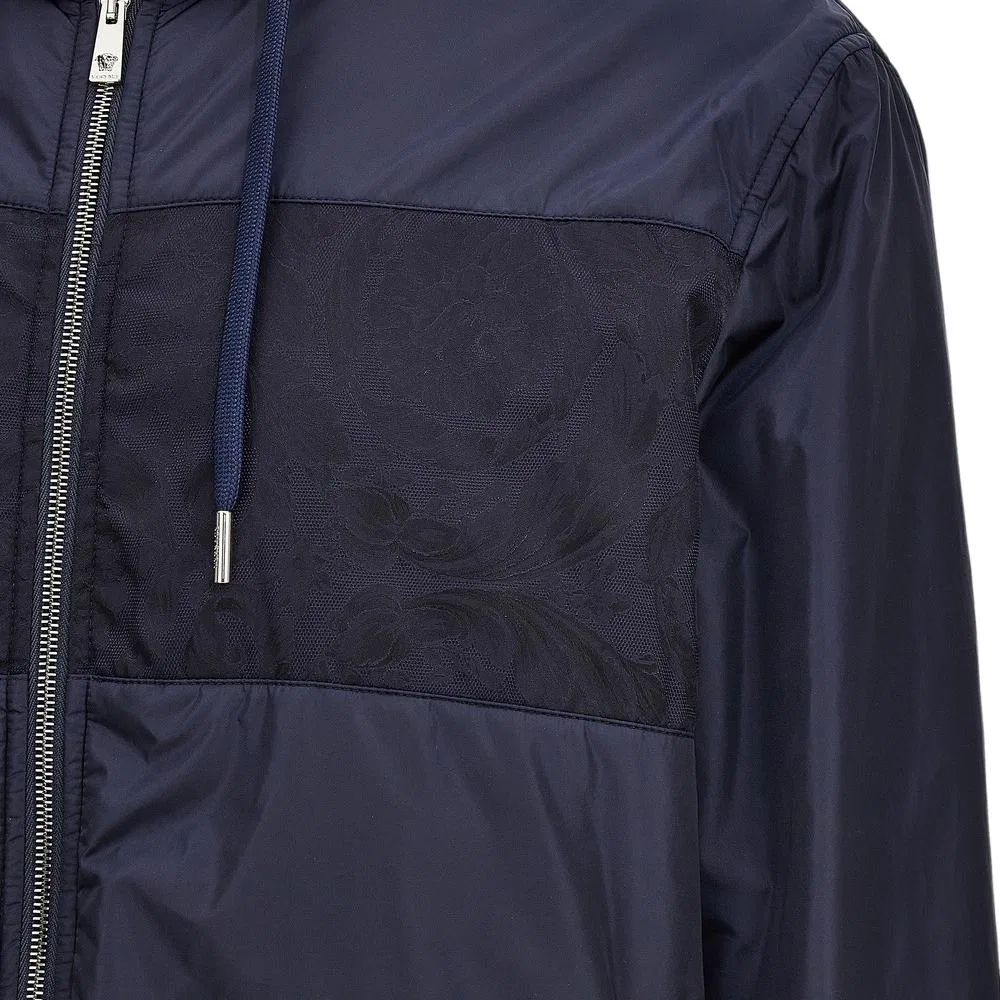 Пуховик Puffer Jacket Marine Blue VERSACE — фото 4