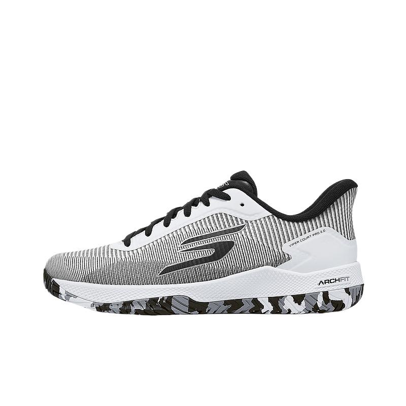 

Skechers Кроссовки для бега по городу GO PICKLEBALL MENS с низким верхом, повседневные, цвет белый, черный