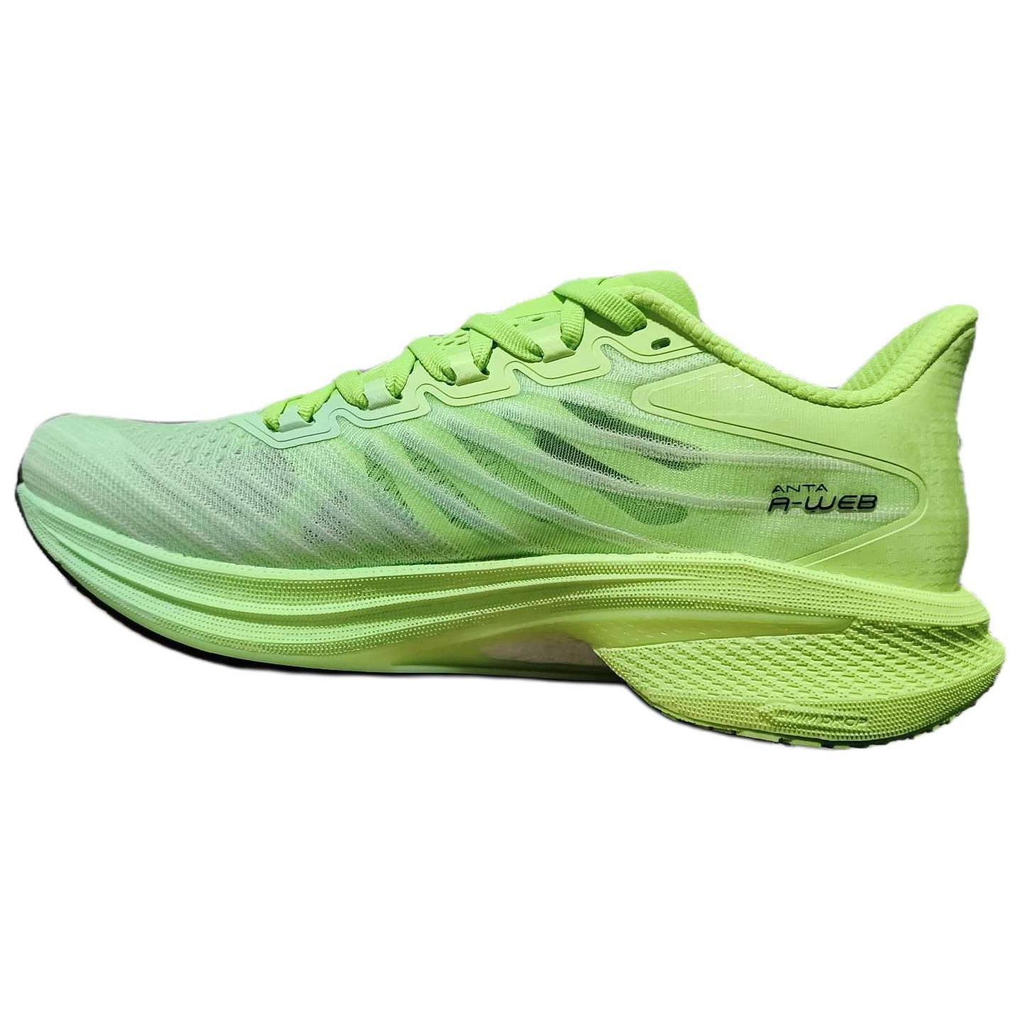 

ANTA Амортизирующие нескользящие кроссовки Low top Casual Running для женщин Green