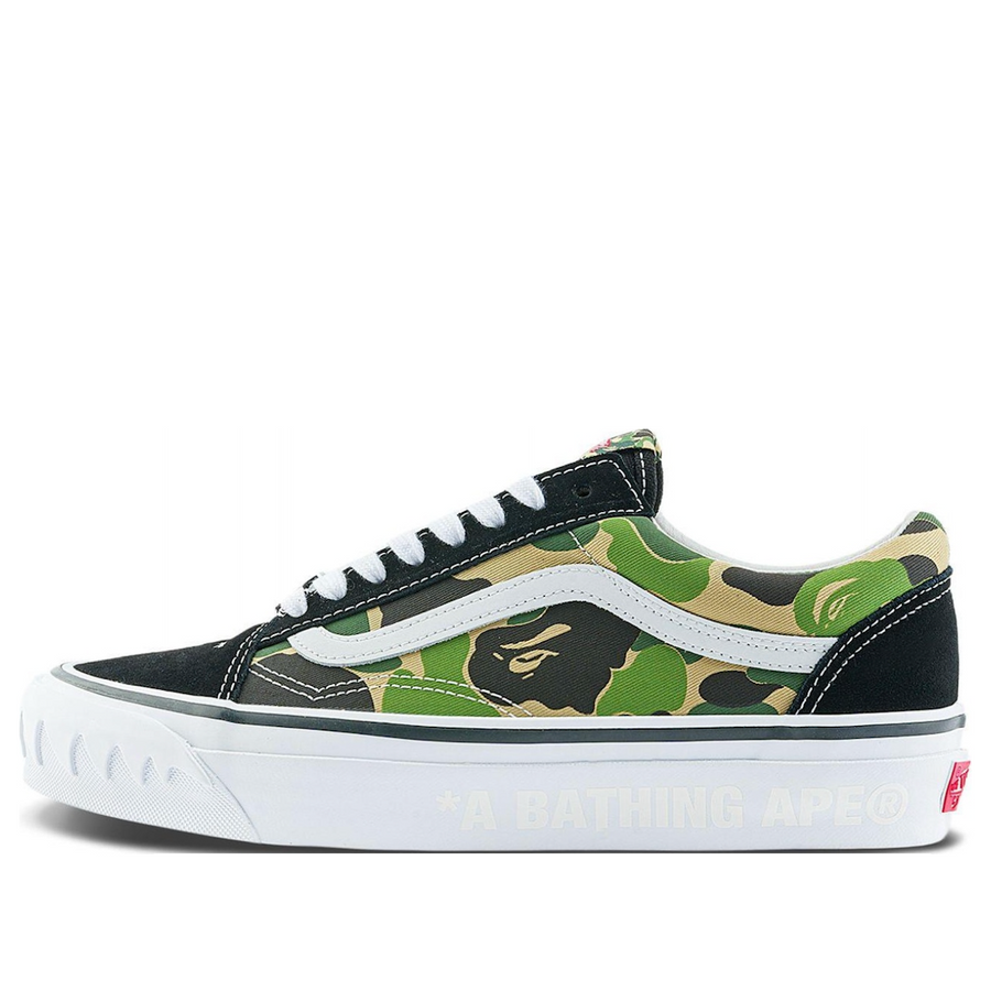 

Кроссовки Vans x Bape ABC LX Old Skool 'Multi Color Camo', разноцветный
