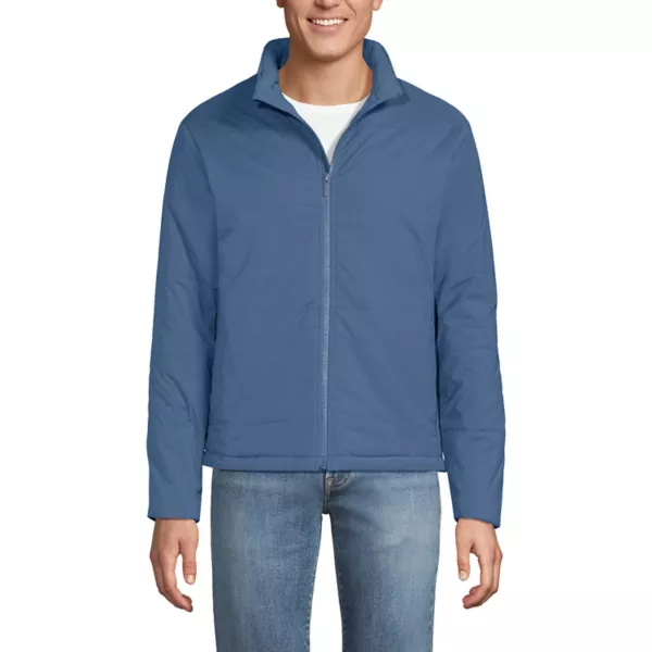 

Мужская утеплённая куртка Lands' End, цвет light indigo blue, Синий, Мужская утеплённая куртка Lands' End, цвет light indigo blue