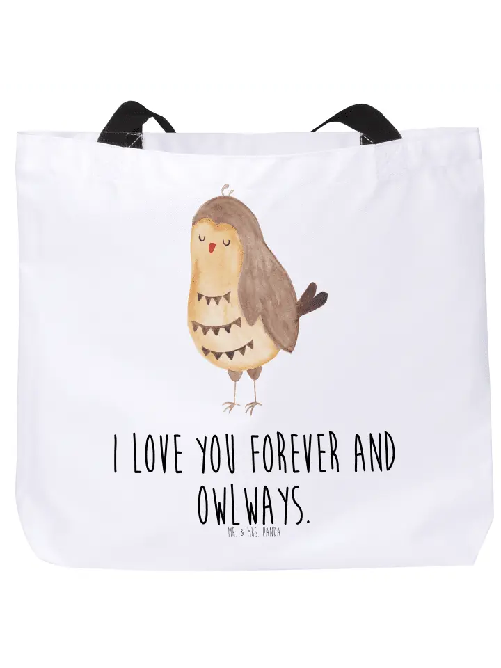 

Шоппер Mr. & Mrs. Panda, белый