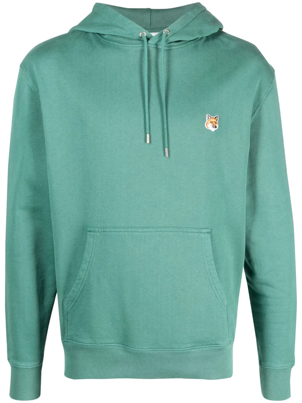

Худи с нашивкой Fox Maison Kitsuné, зеленый