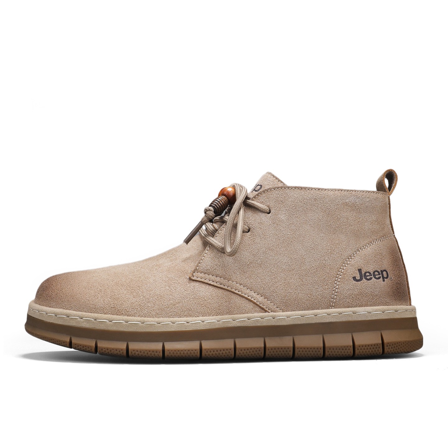 Кроссовки Mid top Casual мужские Jeep, темно-коричневый — фото 3
