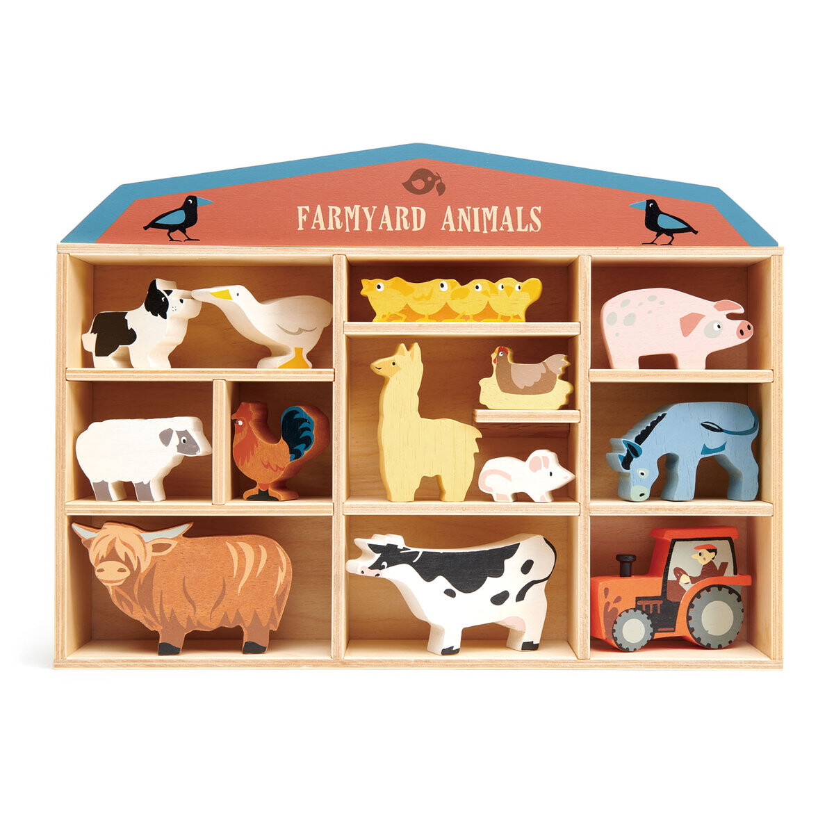 

Деревянные фигурки - животные на ферме, Tender Leaf Toys