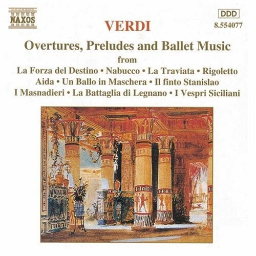 

CD диск Verdi: Overtures & Preludes