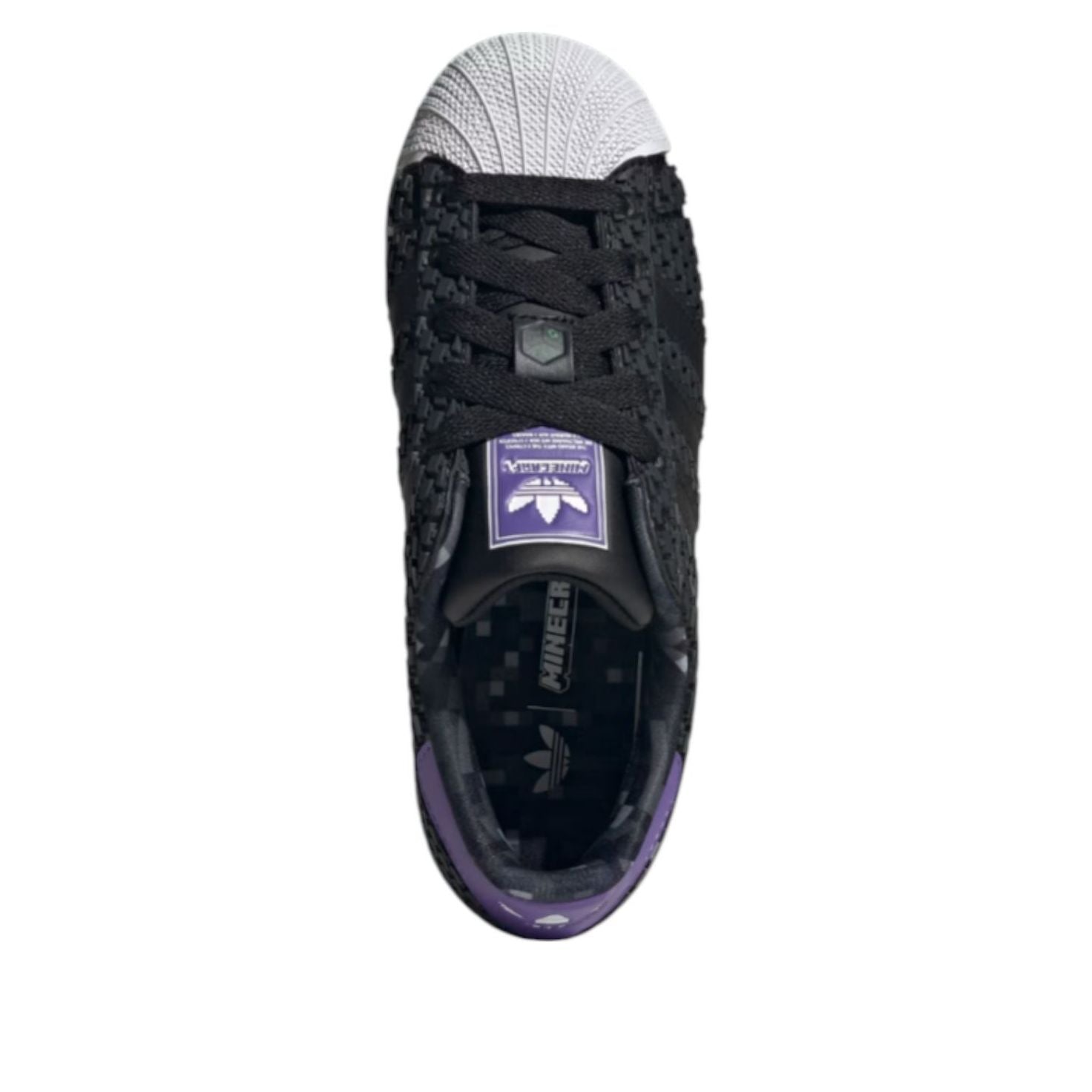 (GS) Adidas x Minecraft Superstar 'Enderman' — фото 4