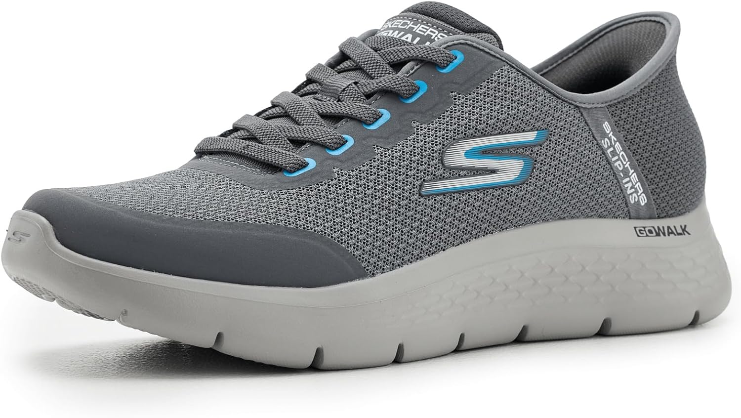 

Мужские кроссовки для ходьбы Skechers Performance Slip-ins: GO Walk Flex-Netro, Charcoal