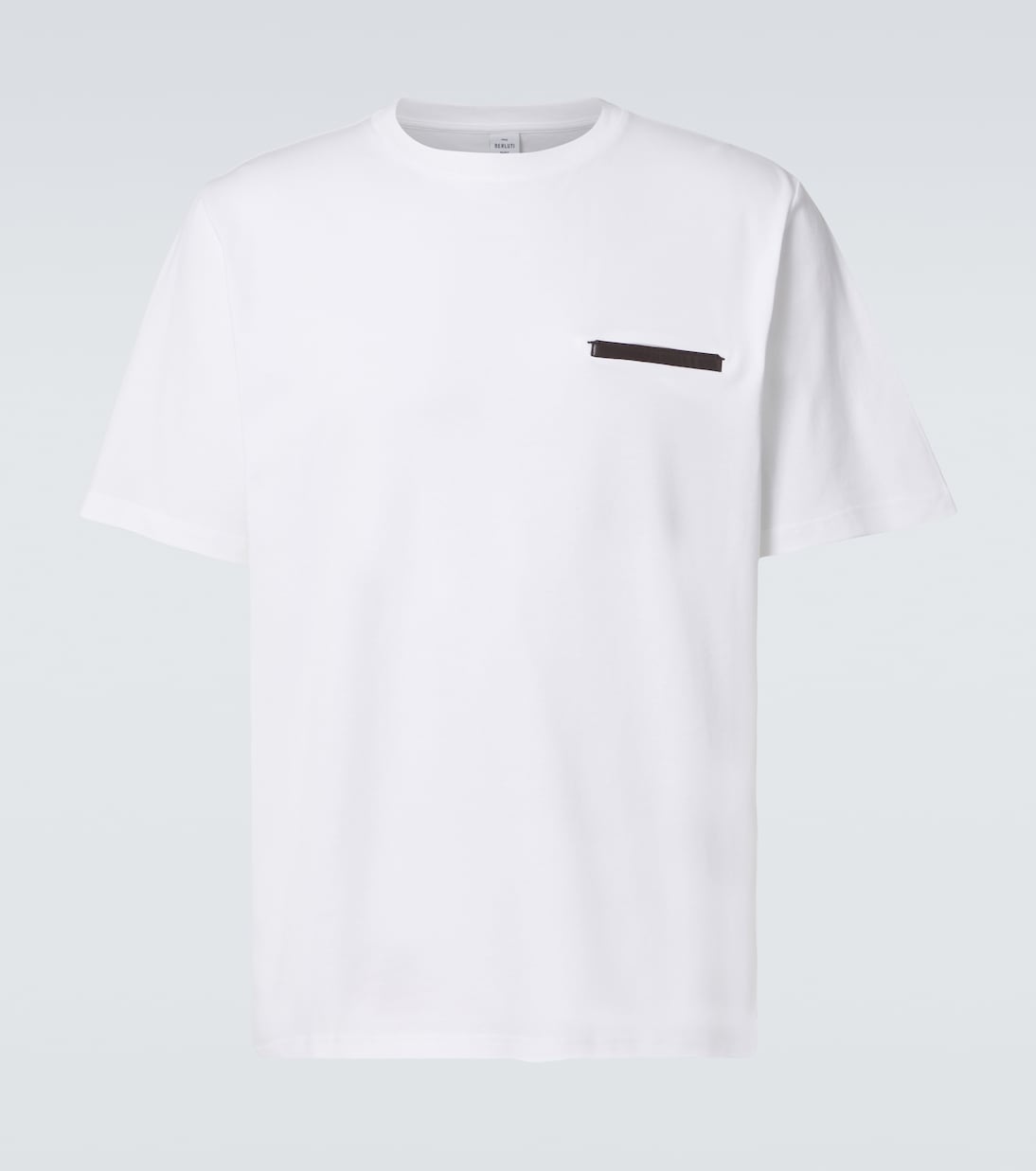 

Хлопковая футболка Berluti, Blanc Optique