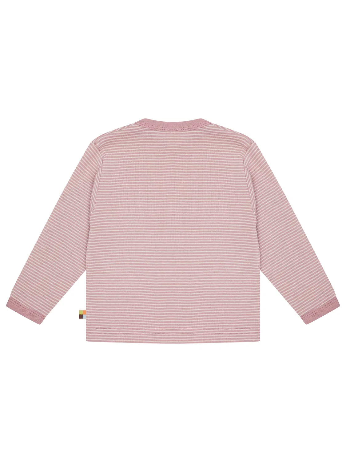 Футболка 'Langarm Футболка Streifen' Loud + Proud, Pastel Pink — фото 2