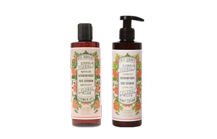 

Классическая парфюмерная коллекция успокаивающий гель для душа 250мл + лосьон для тела 250мл PANIER DES SENS