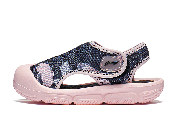 

Следящие 2.0 Дышащие детские сандалии Kids' LINING YOUNG, Стандартный черный/Розовая ракушка