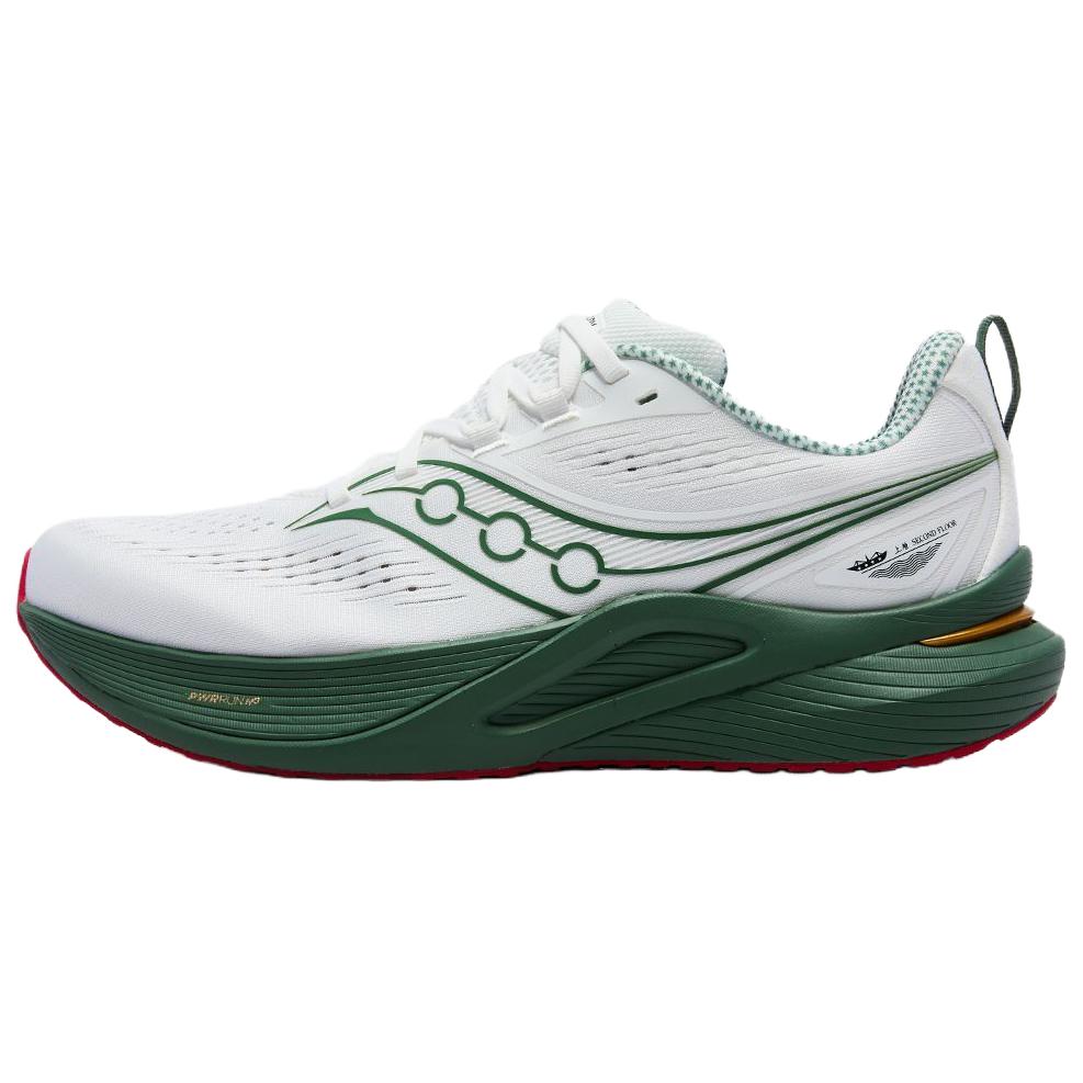 

Tempus TanTu 3 Support Rebound Breathable беговые кроссовки Unisex белый Saucony, белый зеленый