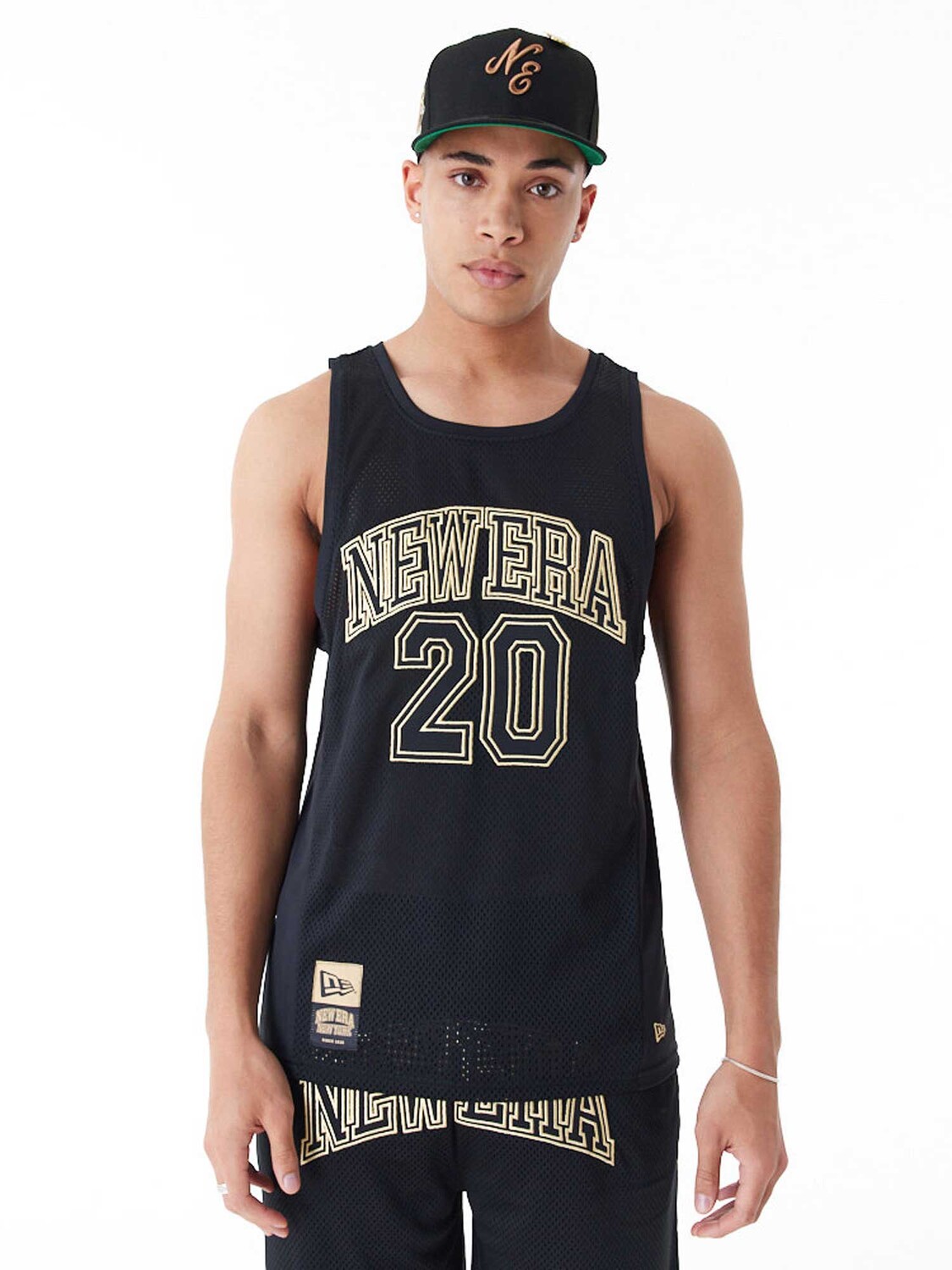 

Майка New Era NE MESH TANK, черный