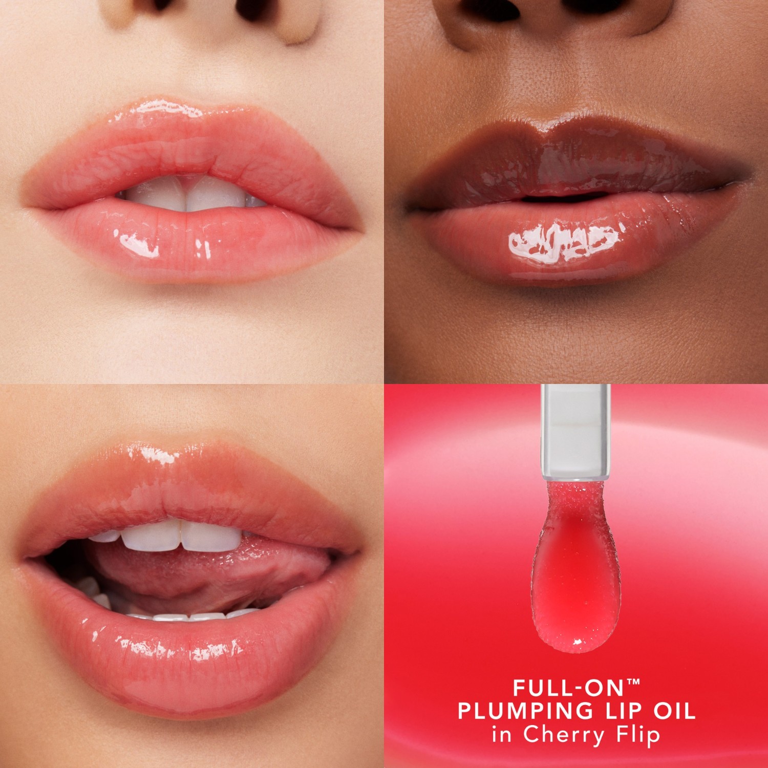 Бальзам для губ Buxom — Масло для губ full-on plumping lip oil , cherry flip, объем, 5.5 мл — фото 3