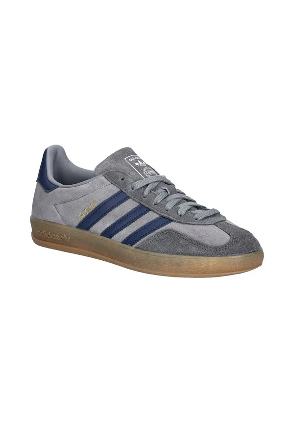 Gazelle indoor nindig grefiv low sneakers Adidas Originals, Light Grey — фото 2