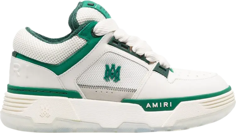 Кроссовки Amiri Wmns MA-1 'White Green', белый
