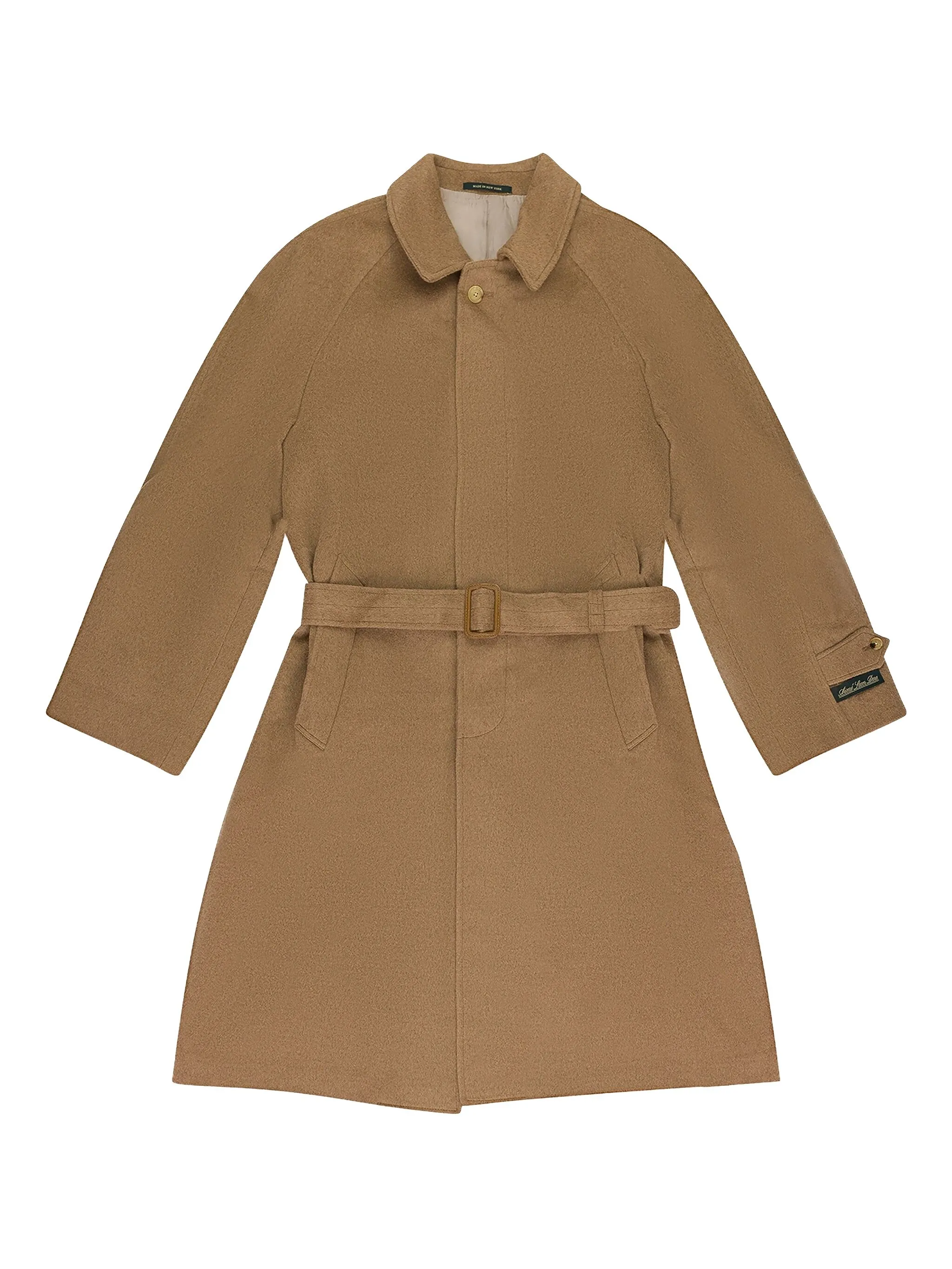 

Пальто с поясом Aimé Leon Dore, коричневый