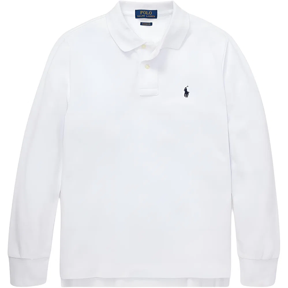 Поло Polo Ralph Lauren Белое Детское