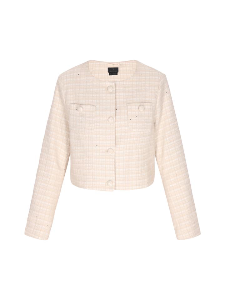 

Блейзер DreiMaster Klassik, цвет light beige glitter