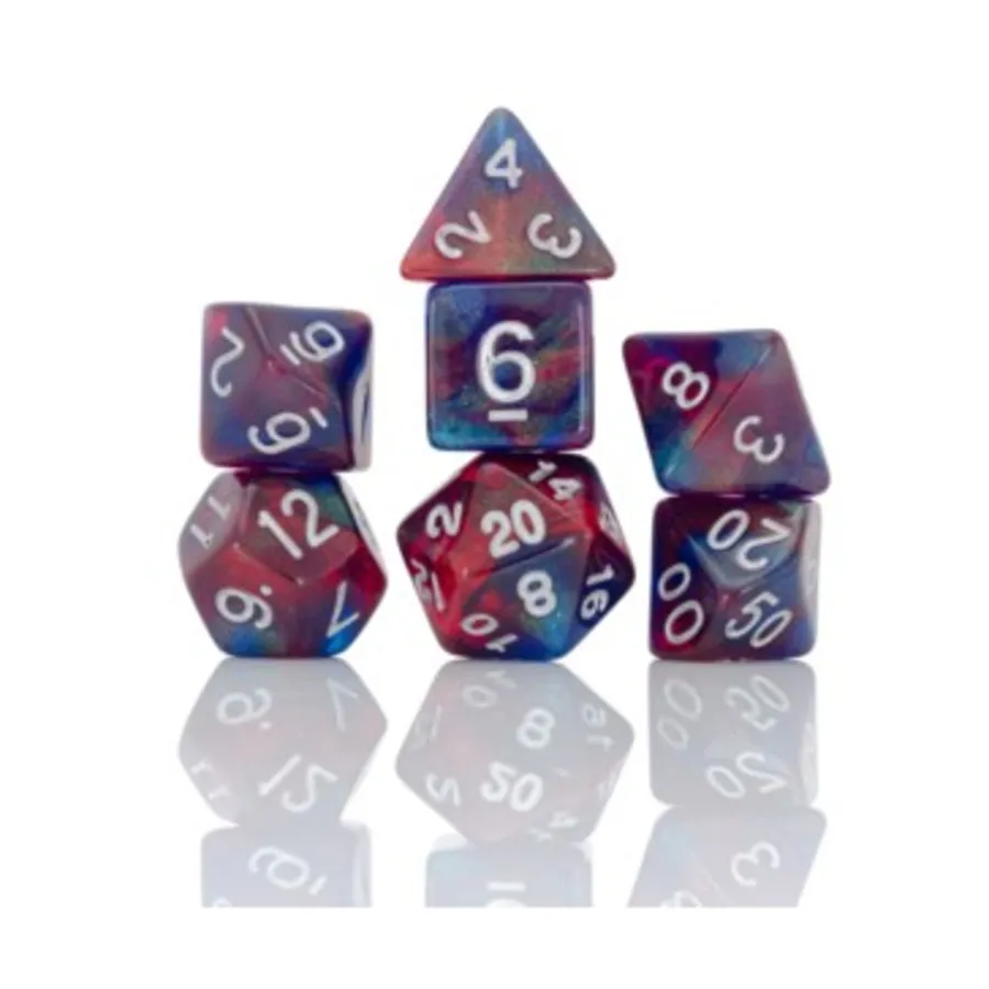 

Поликомплект - Летние ягоды (7), RPG Dice Sets