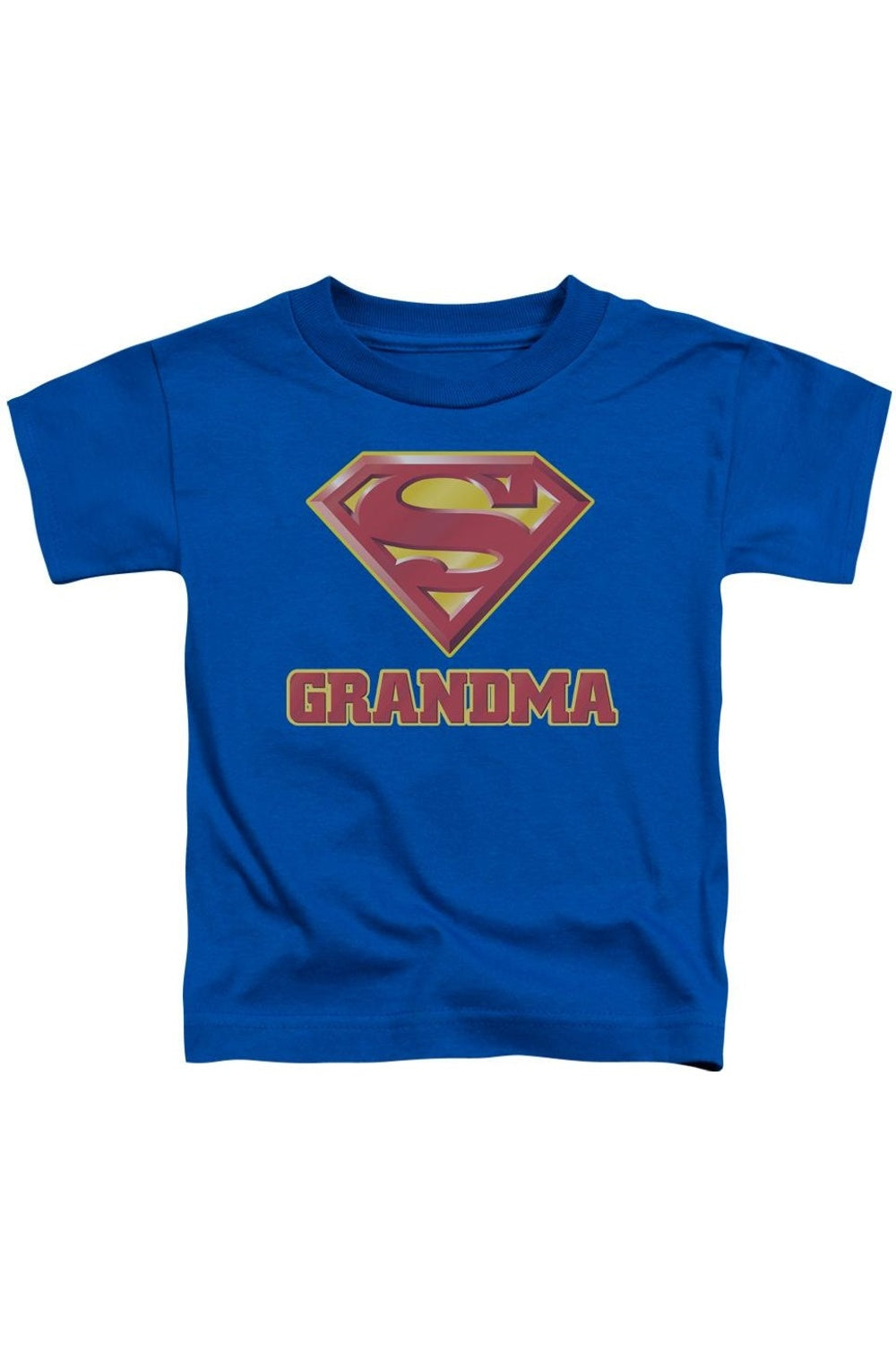 

Футболка с коротким рукавом для малышей "Superman Супербабушка" Gildan, синий