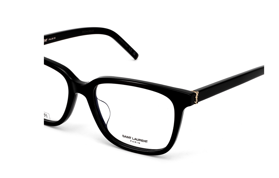 

Оправы для очков квадратные пластиковые женские черные SAINT LAURENT