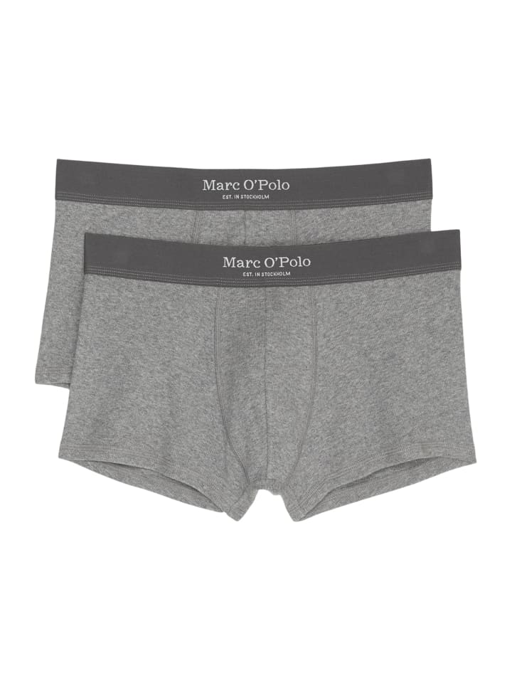 

Боксеры Marc O'Polo Trunk Iconic Rib, серый