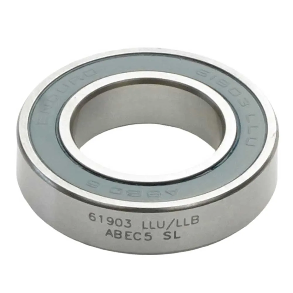 

Подшипники Enduro BB 61903 LLU/LLB A5 SL-bag Solid-Lube ABEC-5 Radial, серебряный