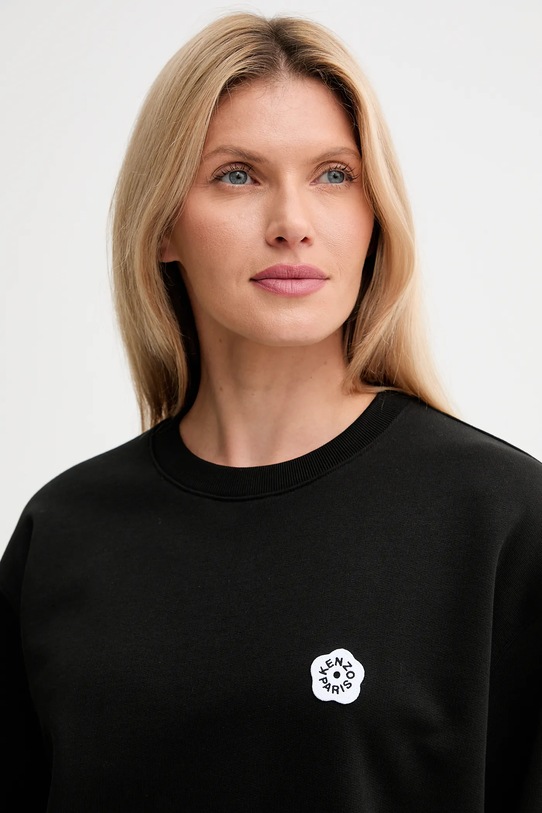 

Хлопковая толстовка Kenzo, черный
