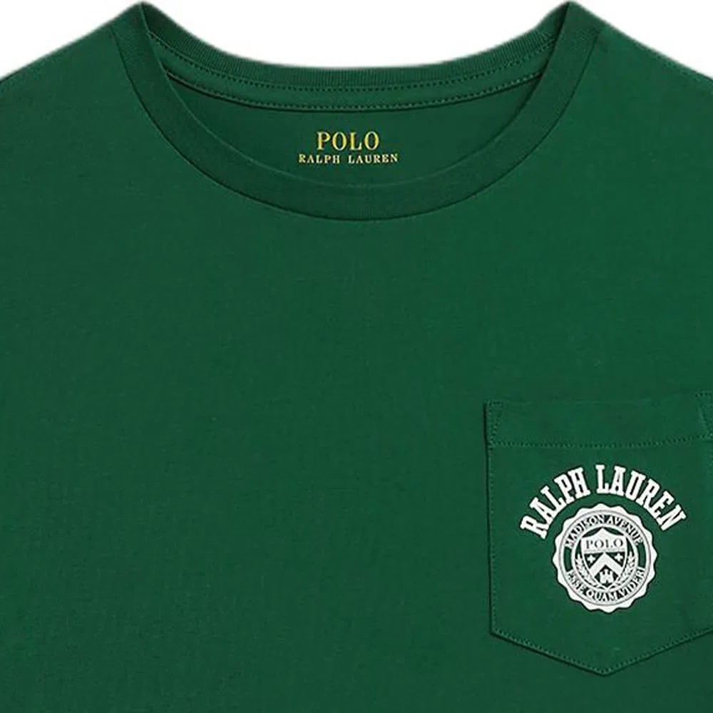 Футболка детская Polo Ralph Lauren, Green — фото 3