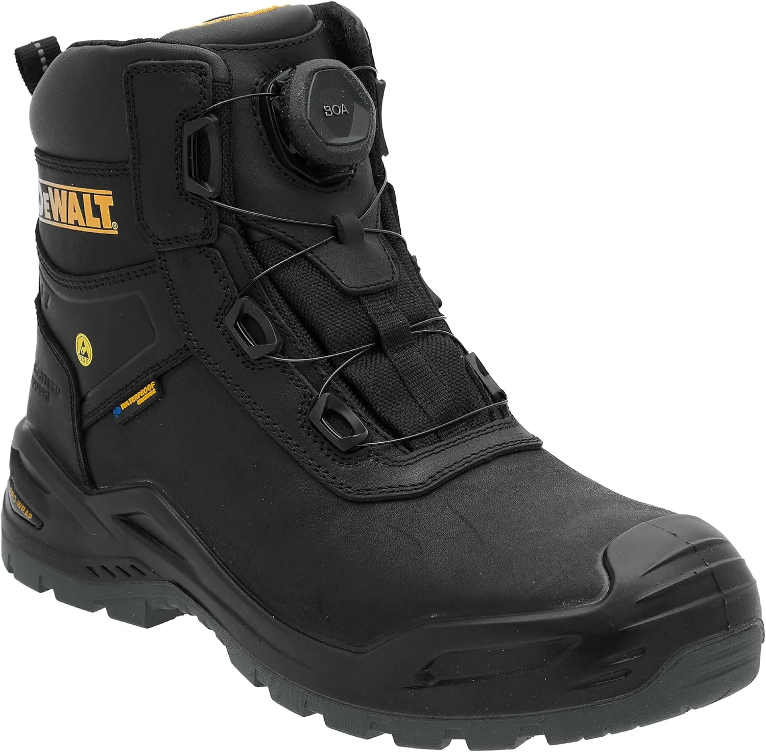 Мужские структурные ботинки DEWALT Lander, черный